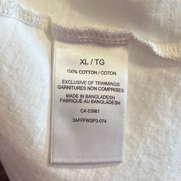 Far West White Sleeveless Graphic Tank Top Size XL - Picture 10 of 11